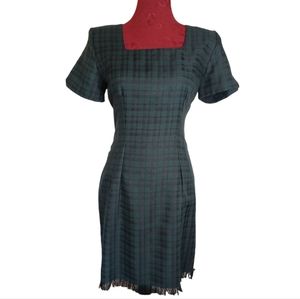 CK Editions Vintage Tartan Dress